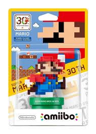 NINTENDO Amiibo Nintendo serie Super Mario Bros 30th Anniversary: Mario Limited Edition