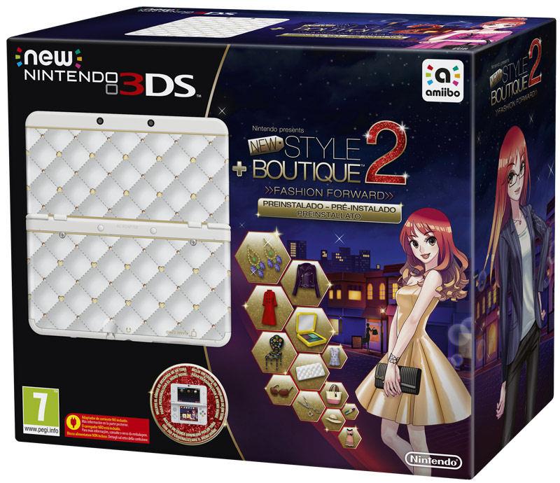 NINTENDO Nintendo New 3DS + Style Boutique 2 Edition bundle