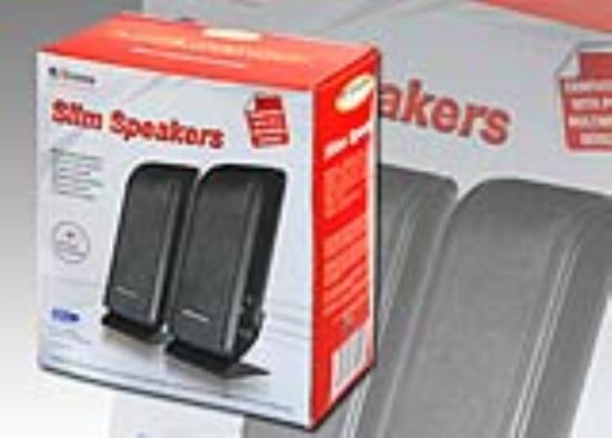 XTREME Cassa acustica per PC Xtreme Slim Speakers nero