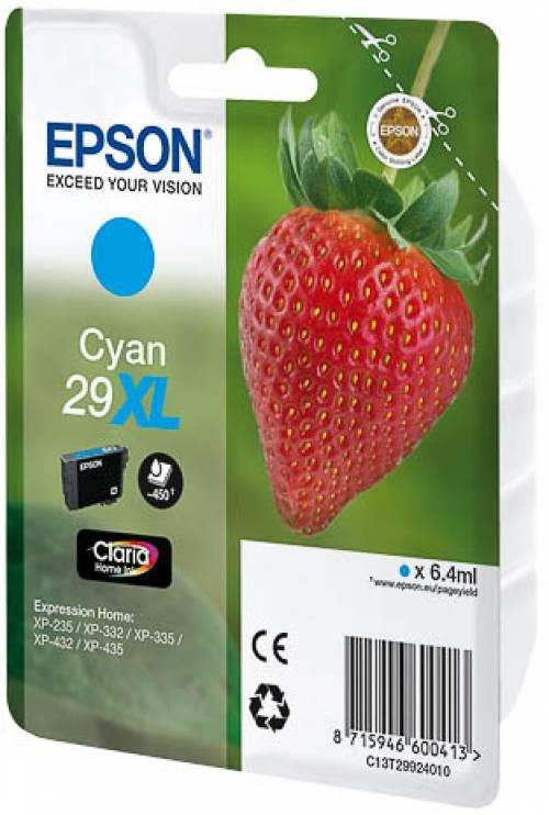 EPSON Cartuccia originale Epson T2992 XL fragola ciano